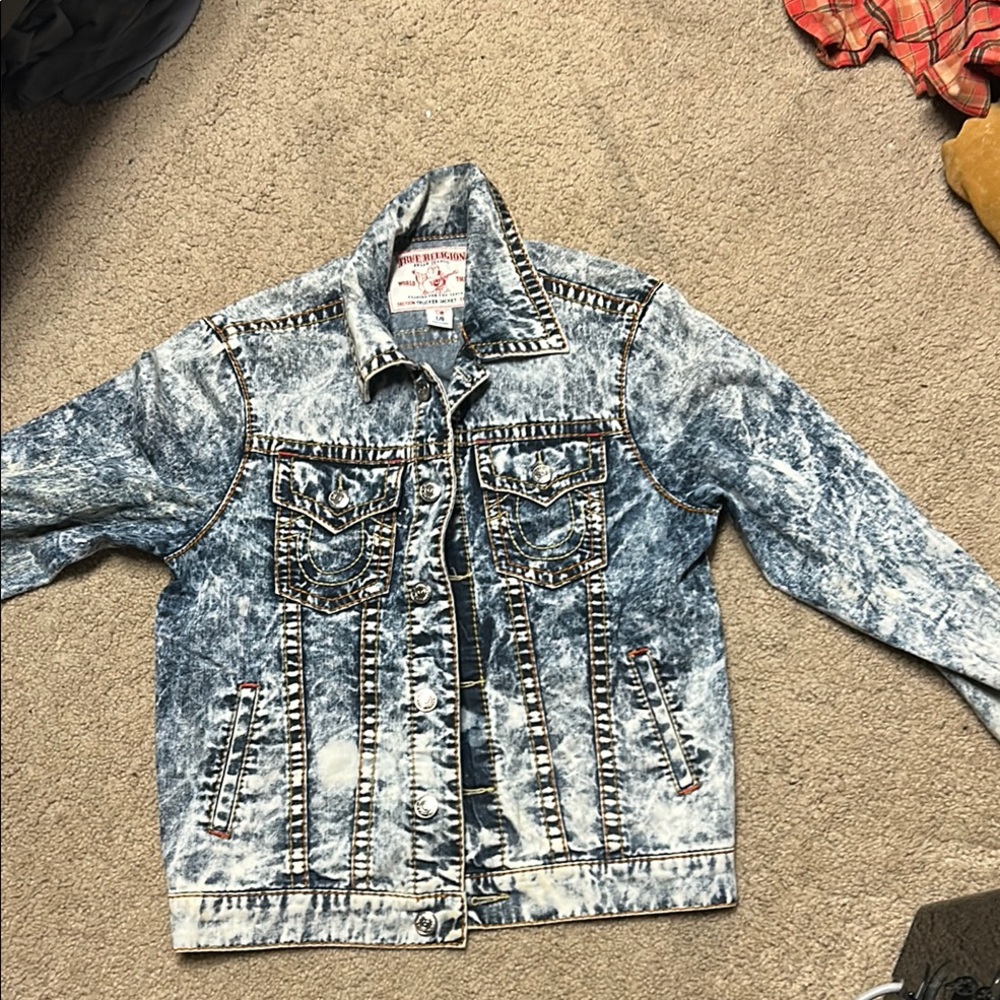 True Religion Blue Denim Jacket